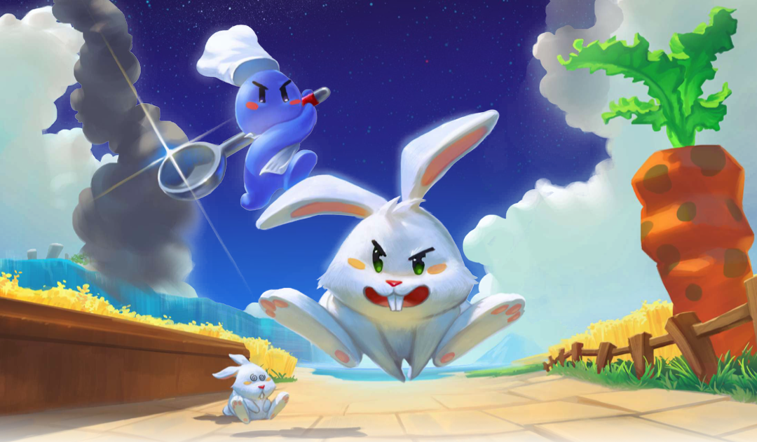 Pugstorm släpper Radical Rabbit Stew till Switch, Playstation, Xbox och PC tillsammans med den brittiska spelförläggaren Sold Out